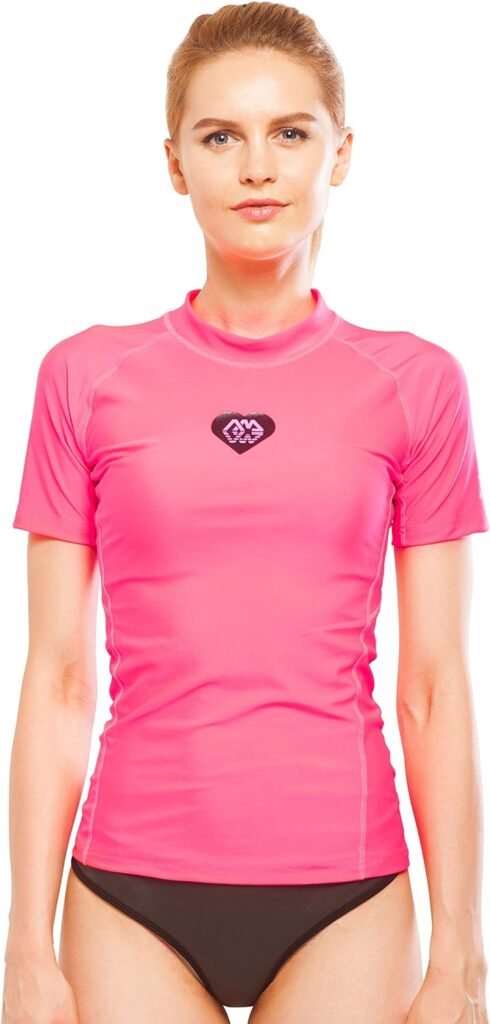 camiseta de baño para mujer aqua marina